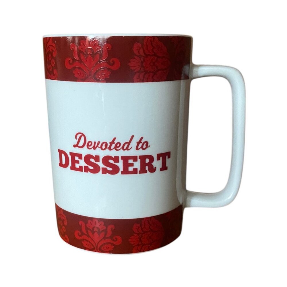 Cake Boss Devoted To Dessert Ceramic Mug  Microwave &‎ Dishwasher Safe EUC